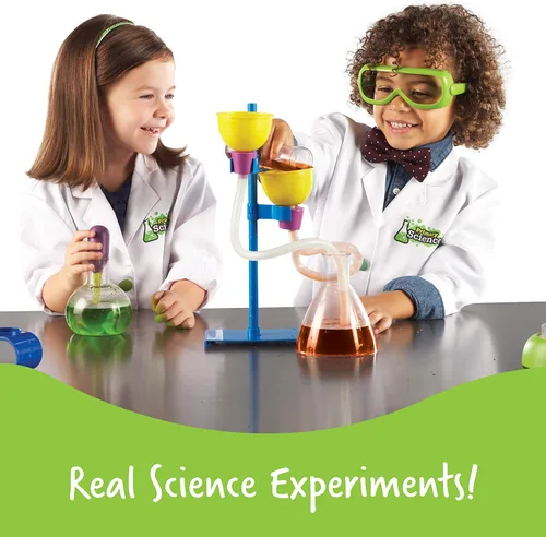 Vista 2 de Learning Resources Set de laboratorio de ciencia de primaria de lujo