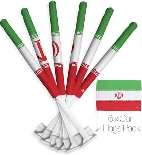 Vista 135 de Paquete de bandera de coche de la Copa del Mundo 2022 de Gales, bandera americana para carros, decoración de automóviles, pancarta pequeña