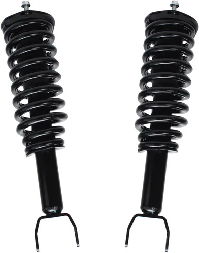 Vista 14 de Detroit Axle - Puntales 4WD para Ford Expedition Lincoln Navigator 1997-2002, 4 puntales completos con muelle helicoidal delantero trasero 1998 1999