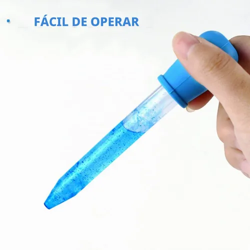 Vista 4 de Paquete de 20 pipetas de plástico goteros de silicona transparente de 0.2 onzas líquidas con punta de bombilla, goteros para ojos para moldes