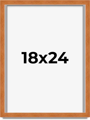 Vista 281 de Marco de 3 x 3 pulgadas de madera maciza de nuez y miel marrón con plexiglás acrílico UV, respaldo de tablero de espuma y accesorios para colgar
