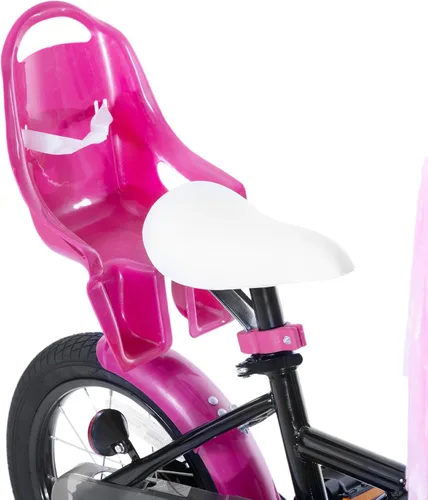 Vista 6 de KEANO Zinnia 14 16 20 Inch Kids Bike for Girls Ages 3-10 Years, Girls' Bikes with Training Wheels, Streamers, Basket and Doll Seat, Children Bicycles