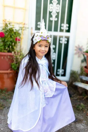 Vista 8 de Little Adventures Disfraz de princesa unicornio