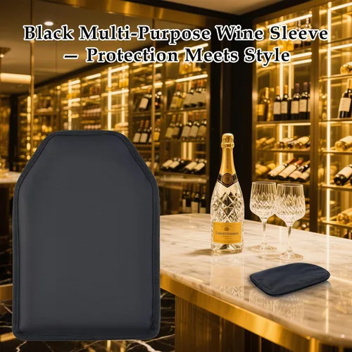 Vista 3 de Funda enfriadora de gel para botella de vino, enfriador de congelador, de larga duración, mantiene el vino fresco y frío, para botellas de vino