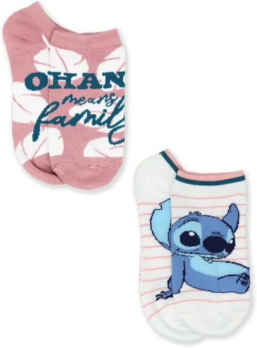Vista 7 de Disney Lilo Stitch Kids Adults 6 pack Socks Set