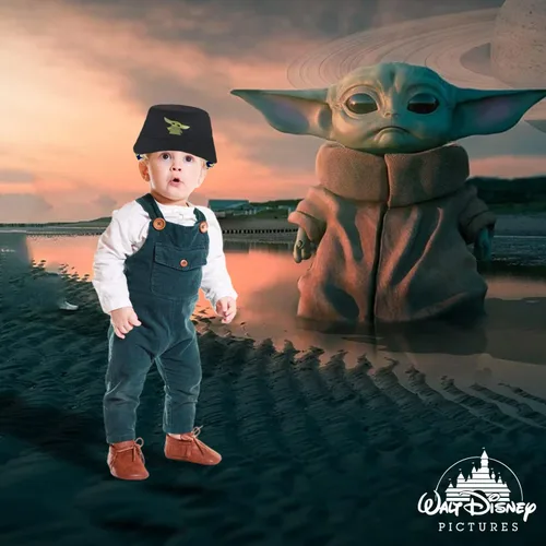 Vista 4 de Mickey Mouse - Sombrero de pescador para niños, sombrero de pescador para el verano, sombrero de playa para bebé, sombrero de sol para niños pequeños