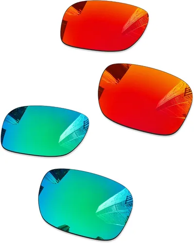 Vista 12 de Ploarized Replacement Lenses for Oakley Sliver XL OO9341/Sliver XL Asian Fit OO9346 Sunglasses