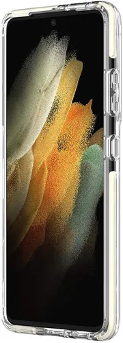 Vista 3 de Kate Spade - Carcasa rígida para Galaxy S21 Ultra 5G, diseño de flores dispersas