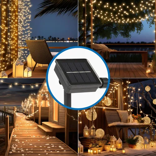 Vista 4 de MLKNK Piezas de repuesto para luz solar - Partes superiores de repuesto para luz solar para tapa de linterna de panel LED, luces de panel