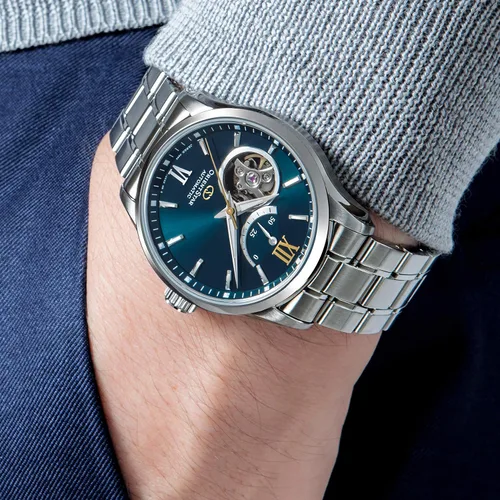 Vista 8 de Orient Star RK-AT0003E Reloj contemporáneo semi Skeleton, Contemporáneo