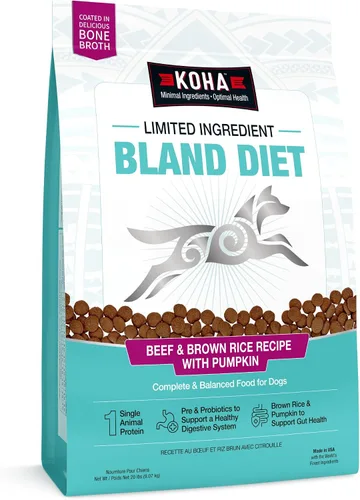 Vista 11 de KOHA Dieta suave de ingredientes limitados para perros, pollo y arroz