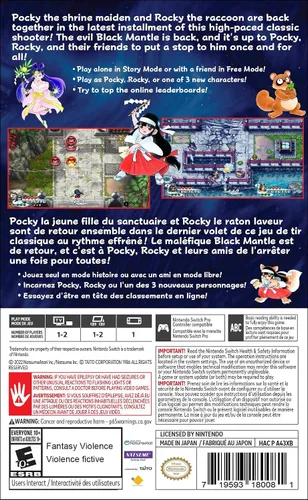 Vista 2 de Pocky& Rocky Reshrined for Nintendo Switch
