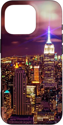 Vista 20 de Funda para iPhone 16 New York City Skyline NYC