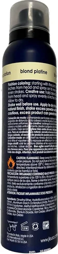 Vista 2 de JKS® Spray de retoque BLONDEST, spray temporal para el color del cabello, especialmente para los que blanquean sus raíces