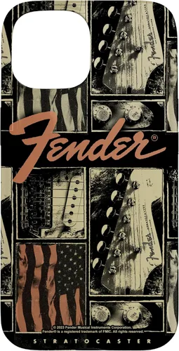 Vista 6 de Fender Funda vintage Stratocaster Americana Distressed Collage para iPhone 17