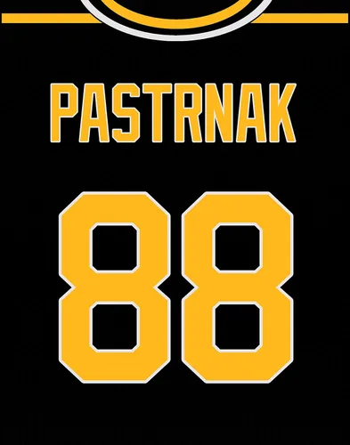 Vista 6 de Boston Bruins NHL Poster Set de seis camisetas de hockey actuales – Pastrnak Swayman Zacha McAvoy Geekie Arvidsson – Póster impreso de 8 x 10