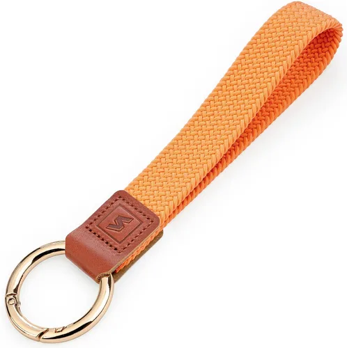 Vista 8 de Cordón de pulsera, soporte elástico para llavero, diseño elástico original anticaída R001c Cereza