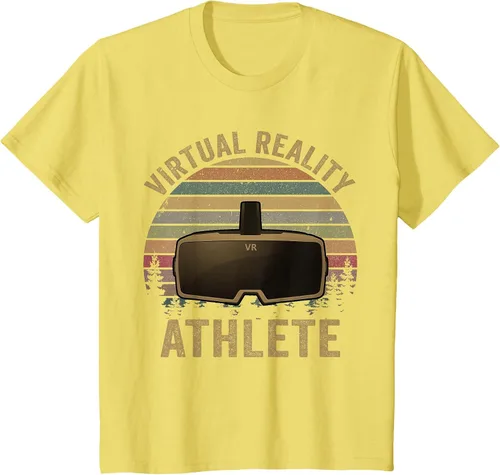 Vista 49 de Virtual Reality Athlete for VR Gamers Camiseta Asphalt Grey