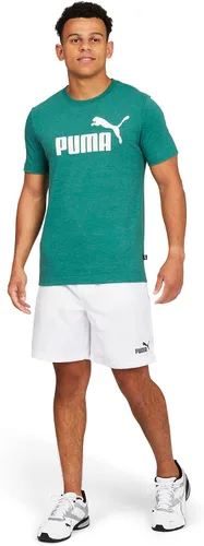 Vista 3 de PUMA Pantalones cortos tejidos con bordado Essentials para hombre