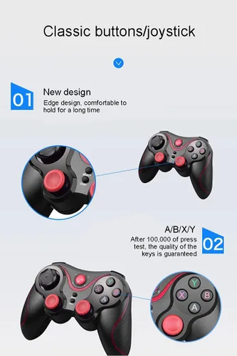 Vista 8 de Megadream Controlador de gamepad Android, control inalámbrico de mapeo de teclas de gamepad Joystick perfecto para PUBG Mobile y Call of Duty