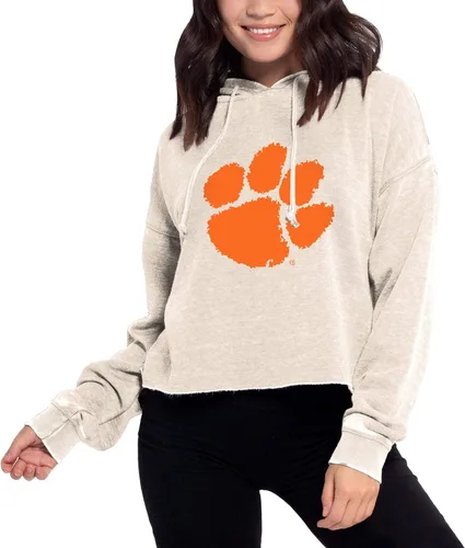 Vista 7 de chicka-d NCAA Campus Sudadera con capucha para mujer