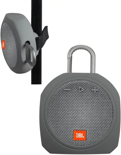 Vista 8 de Hermitshell Estuche de silicona de reemplazo para JBL Clip 3 (negro)