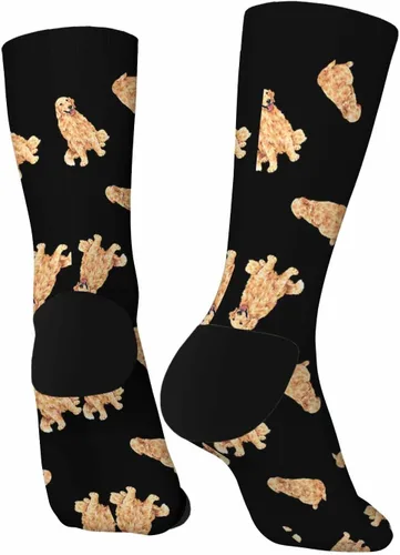Vista 3 de Pehede Calcetines divertidos unisex, regalos para mujeres y hombres