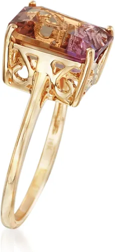 Vista 3 de Ross-Simons 3.40 Carat Ametrine Solitaire Ring in 14kt Yellow Gold