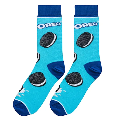 Vista 5 de Cool Socks - Calcetines unisexual divertidos y novedosos con diseño retro de comida, bocadillos, galletas