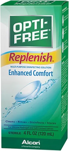 Vista 6 de OPTI-FREE Puremoist - Gotas de rehumectación para lentes suaves, 0.4 fl oz, gotas de rehumectación para contactos secos, humedece y refresca