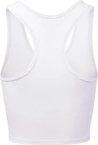 Vista 3 de Camiseta sin tirantes, de algodón para mujer, de espalda cruzada