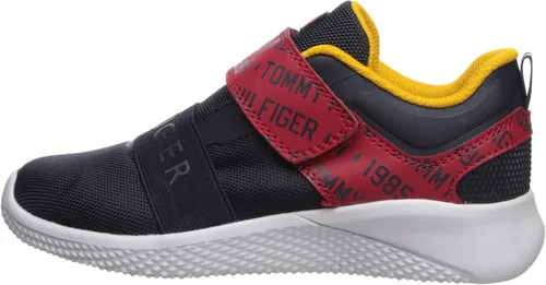 Vista 8 de Tommy Hilfiger Zapatillas de deporte unisex para niños con correa cadete