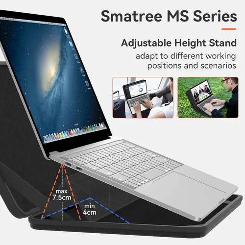 Vista 3 de Smatree MS89 - Funda protectora rígida para Apple MacBook Pro 2026 M5 de 16,2 pulgadas Compatible con Apple MacBook Pro 2026 M5/2025 M5/2024 M4 MS