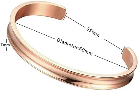 Vista 2 de Zuo Bao - Pulsera para banda de pelo, acero inoxidable de alto pulido, para mujeres y niñas