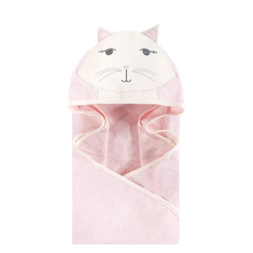 Vista 15 de Hudson Baby Toalla con capucha unisex de algodón con cara de animal para bebé, cocodrilo, talla única