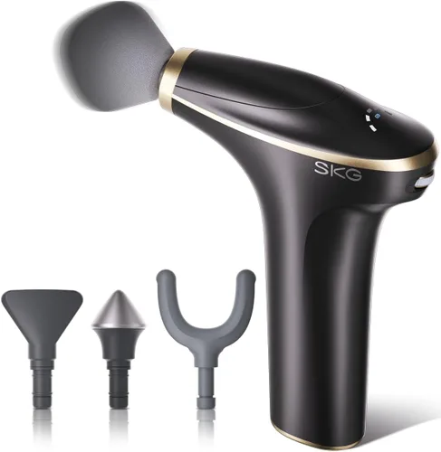 Vista 9 de SKG Mini pistola de masaje de tejido profundo para mujeres y hombres, regalo de cumpleaños elegible por la FSA y HSA para mujeres y hombres, pistola