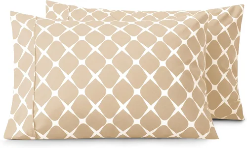 Vista 49 de Elegant Comfort Juego de fundas de almohada ultrasuaves de lujo de 2 piezas - Microfibra premium de calidad hotelera 1500, doble cepillado