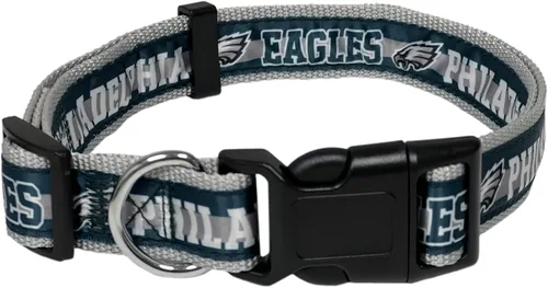 Vista 16 de Collar para mascotas Pets First con licencia NFL Arizona Cardinals, pequeño - Collar para perros resistente, fuerte y duradero. Disponible en 31