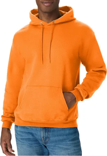 Vista 9 de Hanes Men's Hoodie - EcoSmart Fleece Hooded Sweatshirt for Men & Women - Midweight Fleece - Big & Tall Available