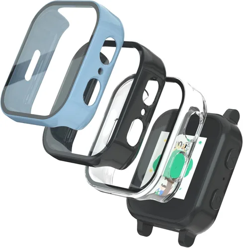 Vista 10 de SimpleThings Protector de pantalla compatible con Gabb Watch 3, paquete de 3 protectores de pantalla de vidrio templado transparente HD