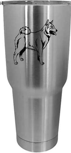 Vista 522 de Cairn Terrier - Vaso grabado con temática de perro, 30 onzas