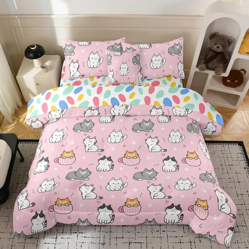 Vista 17 de Bodhi Juego de edredón deportivo 3D de baloncesto para adolescentes y niños, juego de ropa de cama de microfibra suave con fundas de almohada 4003