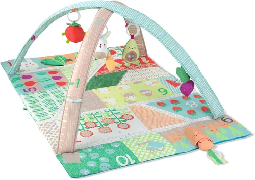 Vista 8 de Skip Hop Alfombrilla para el tiempo de barriga, 3 en 1, para actividades para bebés, edad 0-2 años, sueños celestiales, gris