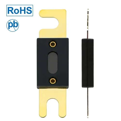 Vista 3 de Baomain Paquete de 2 fusibles ANL de 30 A a granel con terminales chapados en oro para audio de automóvil, amplificador, camión, barco, RV