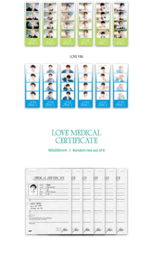 Vista 6 de ONF [LOVE EFFECT] 7º Mini álbum (ECLIPSE + THE WAY + LOVE - 3 Ver Set.) K-POP SELLADO