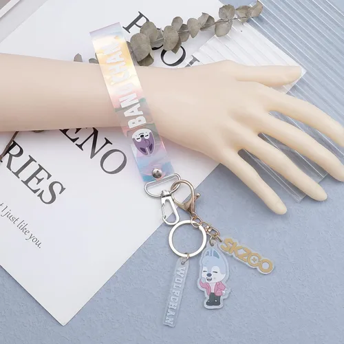 Vista 7 de G-Ahora 2pcs Stray Keychain Keyring Stray Gift Set