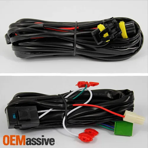 Vista 4 de AKKON - Juego de luces antiniebla para Toyota Tacoma 2005-2011 con bombillas + arnés de cableado + interruptor