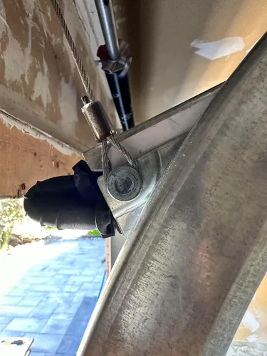 Vista 7 de Cables de resorte de torsión para puerta de garaje de 8.6 pies, cable de elevación de acero galvanizado de 7 x 7 pulgadas de diámetro, cable