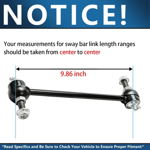 Vista 27 de Detroit Axle - Kit de suspensión frontal de 10 piezas para Dodge Avenger 2008-2014, Chrysler Sebring 2007-2010, 2 brazos de control inferiores, 2