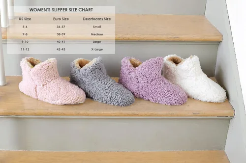 Vista 2 de Dearfoams Pantuflas Chelsea de sherpa de imitación para interiores